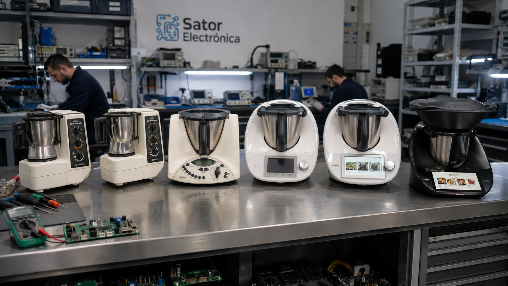 Reparación de todos los modelos de Thermomix en Sator Electrónica
