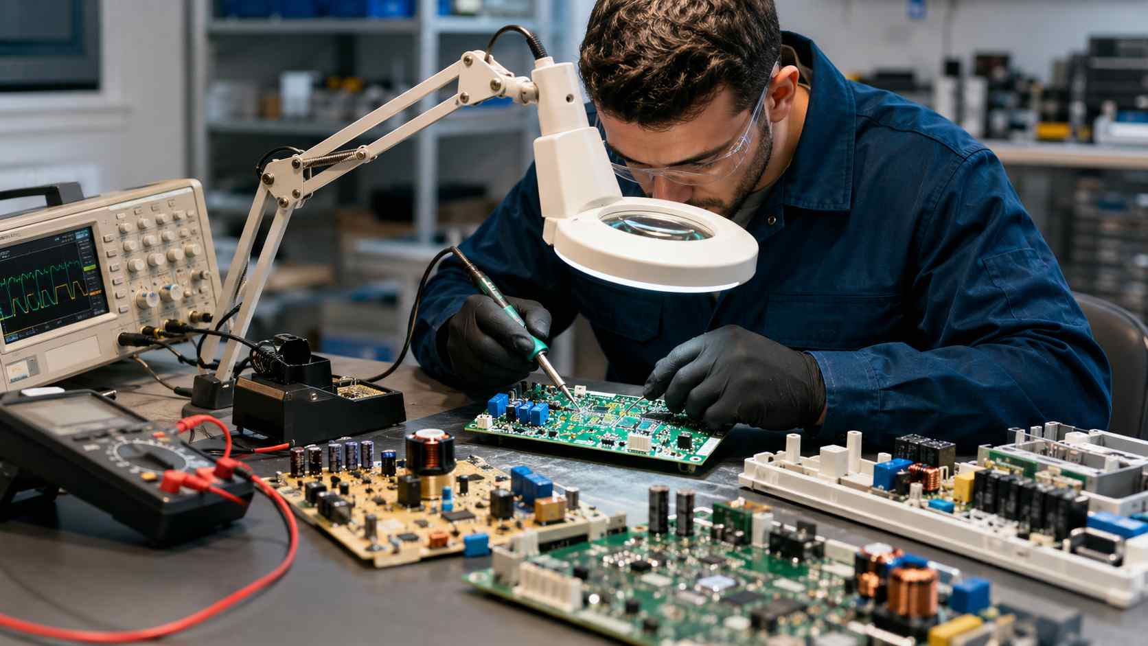 Reparación de circuitos electrónicos en Alicante en taller Sator Electrónica