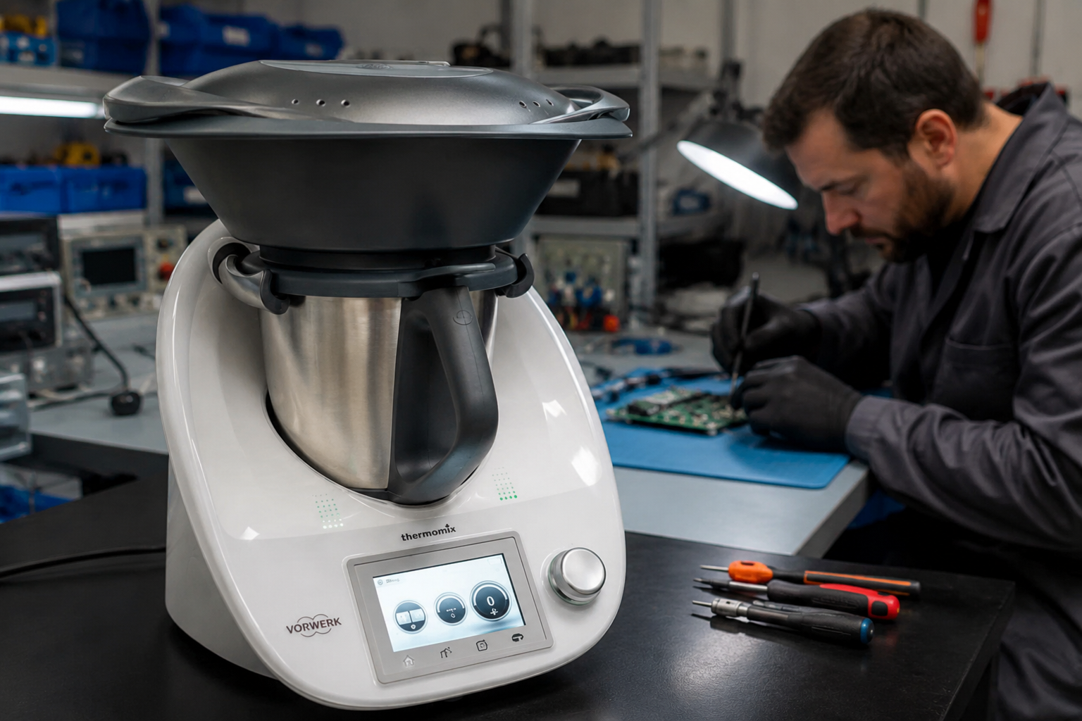 Thermomix TM5 no pesa reparación de báscula